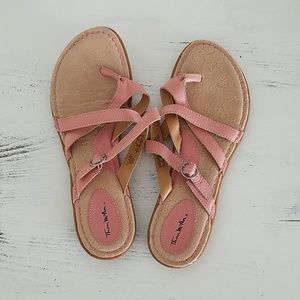 Pale pink sandals